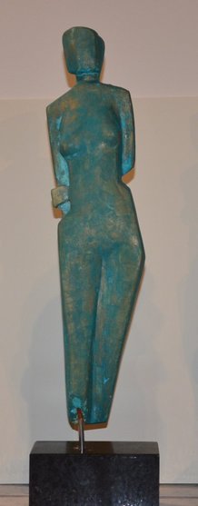 sculptures skulpturen plastiken woman frau naked nude nackt